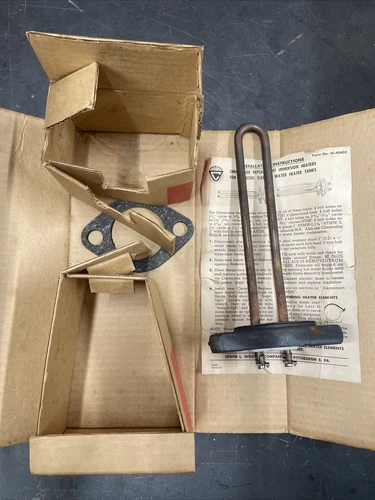 NOS CHROMALOX RTMF-110 WATER HEATER ELEMENT  1000W 240V Made in USA