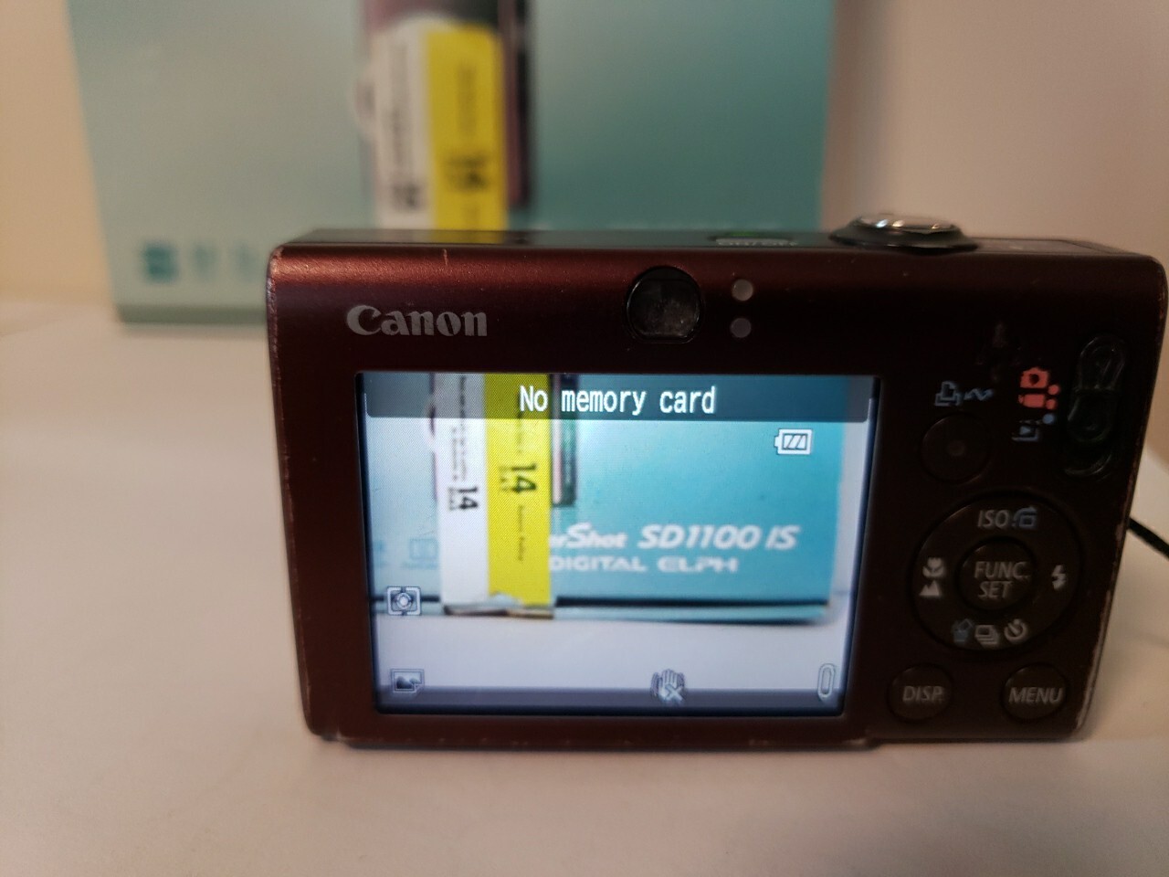 Canon PowerShot SD1100 IS 8.0MP 3x Zoom Pink Digital ELPH Camera