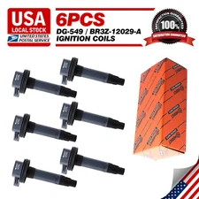6 Ignition Coil Direct Fit for Ford F-150 Explorer Lincoln Ecoboost UF646 DG549