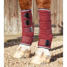 Premier Equine Quick Dry Cooling Horse Leg Wraps - Burgundy, Black, Navy Blue