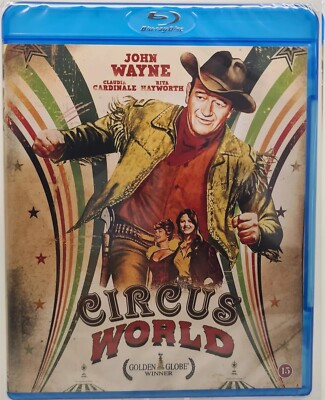 #ad Circus World 1964 John Wayne Blu Ray NEW Please Read Full Description $19.99