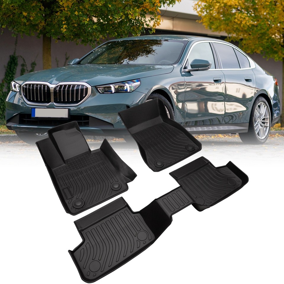All Weather Floor Mats for BMW 5 Series 2017-2023 530i / 540i / 530E ...