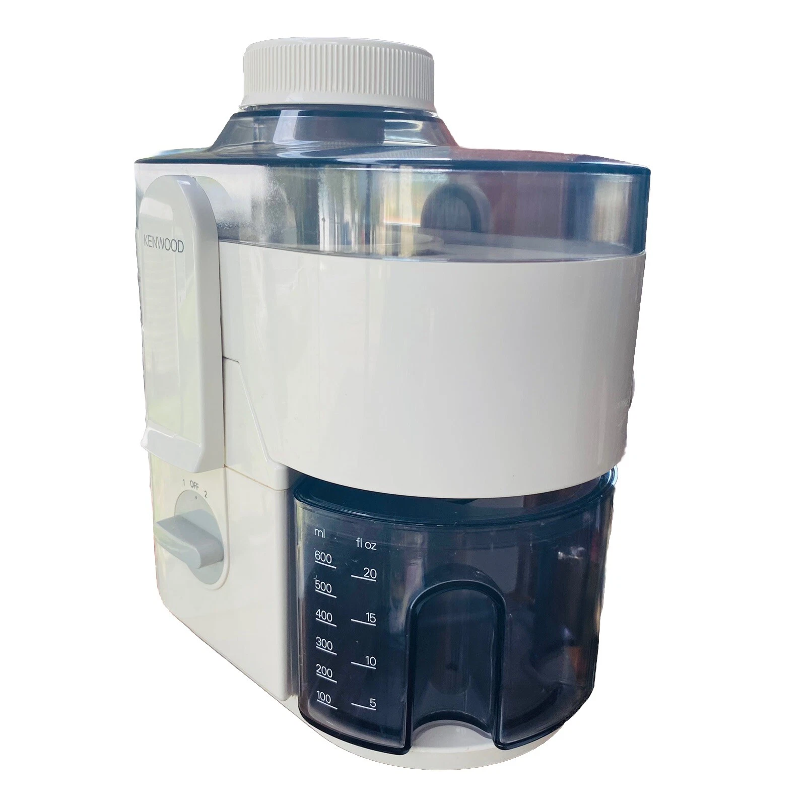Kenwood JE500 Centrifugal Juice Extractor 2 Speed Fruit & Vegetable Juicer White
