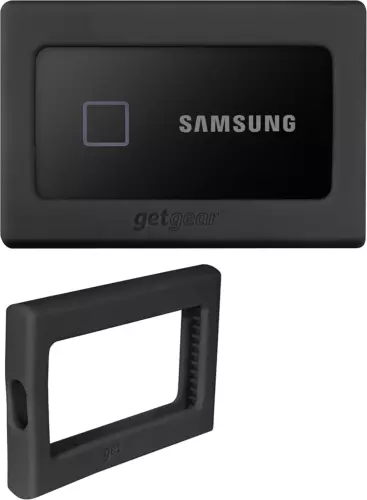 Silicone Bumper for T7, T7 Touch Portable SSD - 1TB, 2TB, 500GB, USB 3.2, Strong