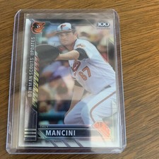 2016 Bowman Chrome Scout's Top 100 Updates Trey Mancini BSU-TM Baltimore Orioles