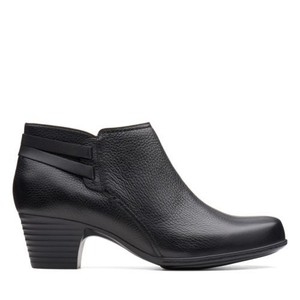 Ashly Black Leather Shoes 261 36712