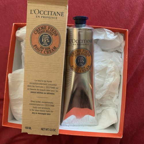 Loccitane 15% & 25% Shea Butter Hand Foot Cream Duo Set Dry Skin Jumbo 150ml - Picture 2 of 7