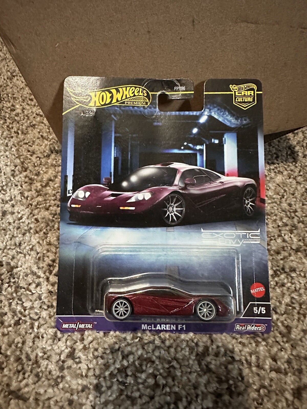 2024 Hot Wheels Car Culture Exotic Envy #5 McLaren F1