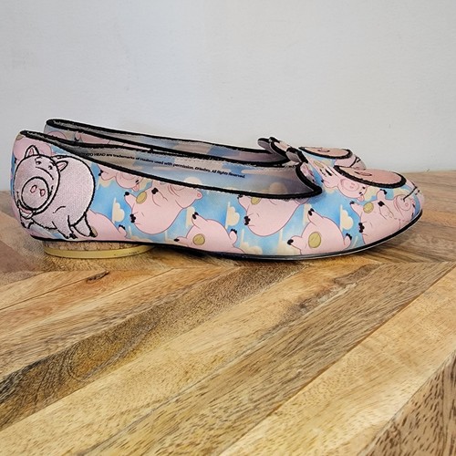 Irregular Choice Disney Toy Story Put A Cork In It Flat Shoes Hamm Pig Size 6.5 - Picture 4 of 13