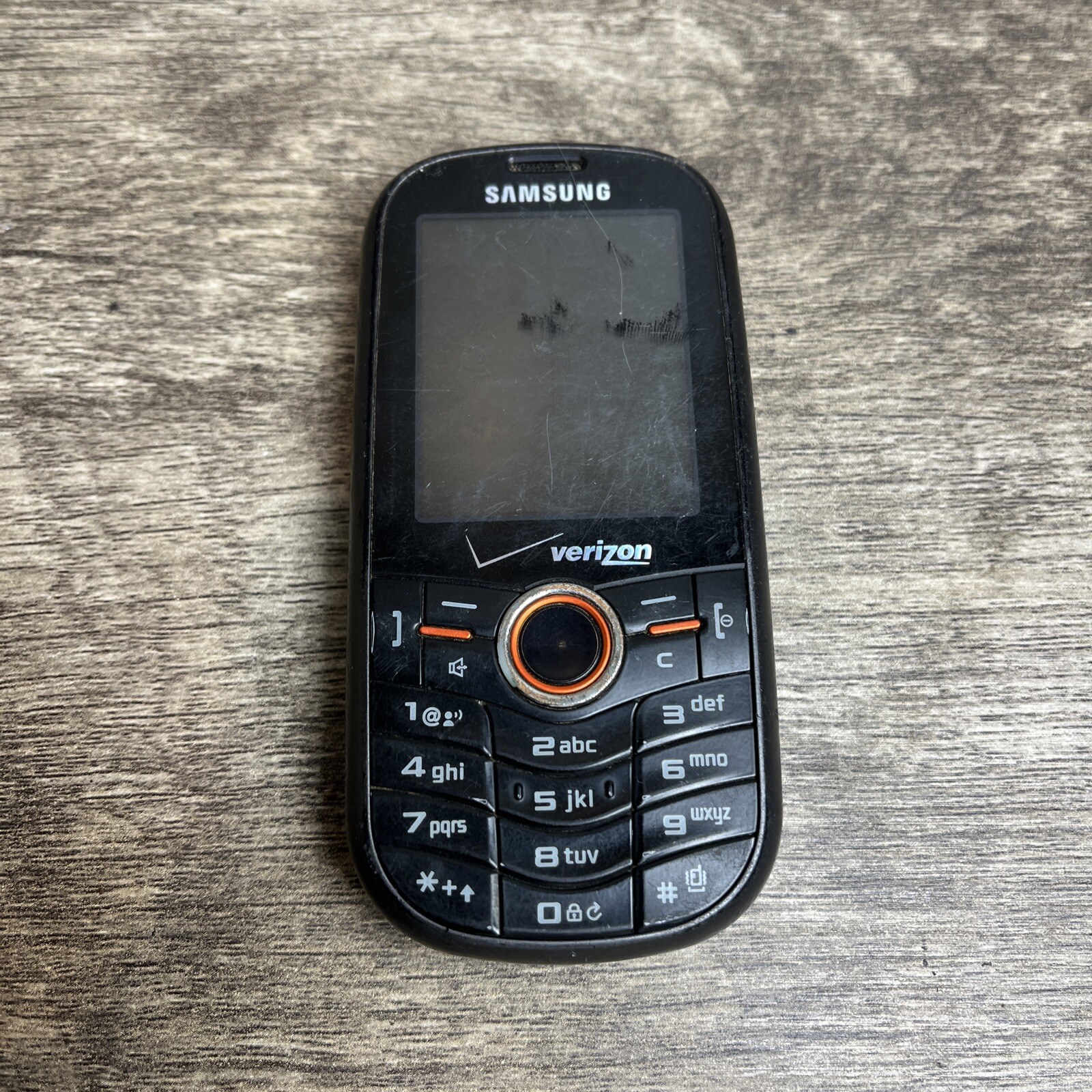 Samsung Intensity Verizon BLACK Cell Phone 1.3 MP Slider SCH-U450 ⚠️ONLY⚠️