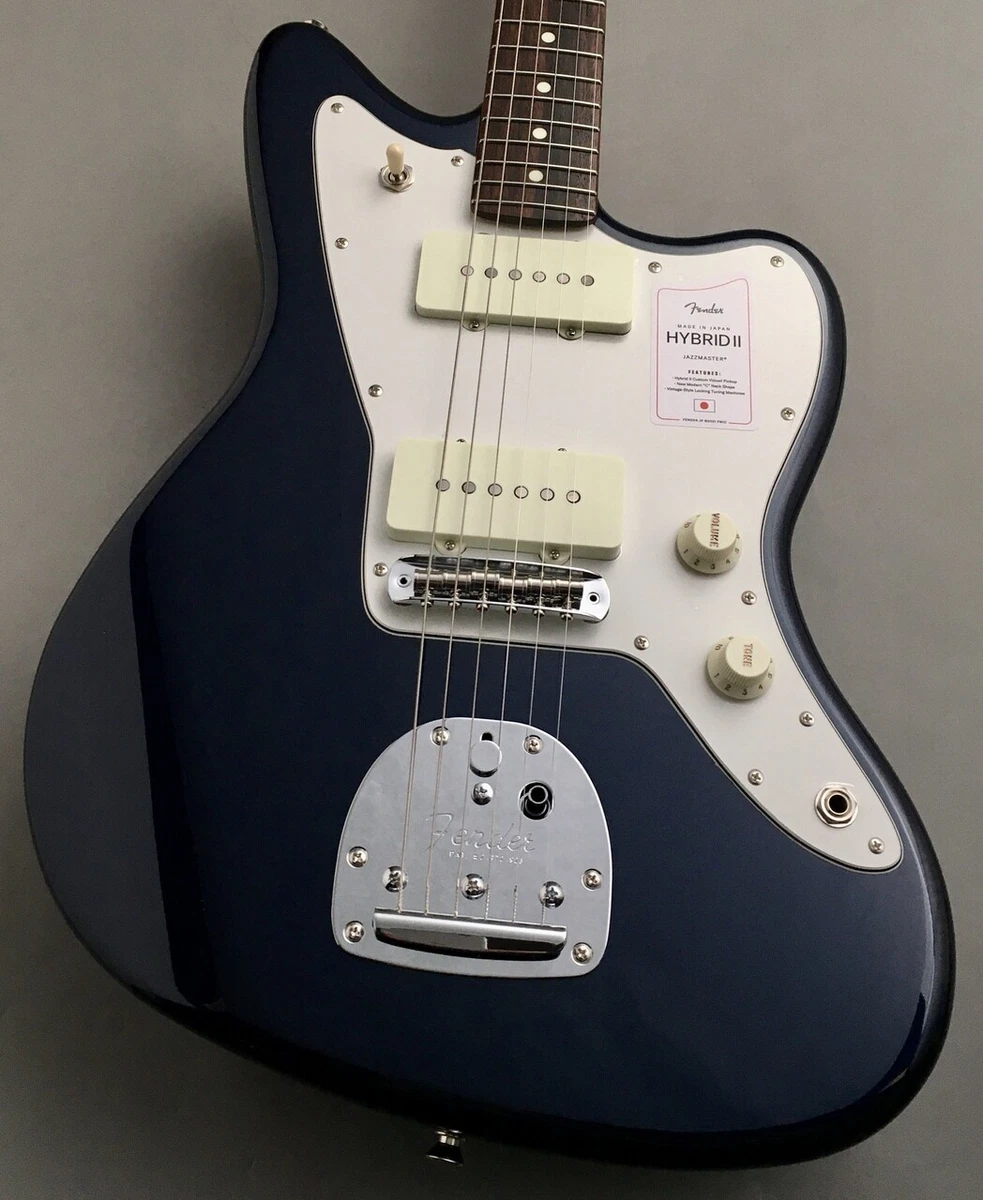 Fender Hybrid II Jazzmaster Made in Japan Gun Metal Blue electric