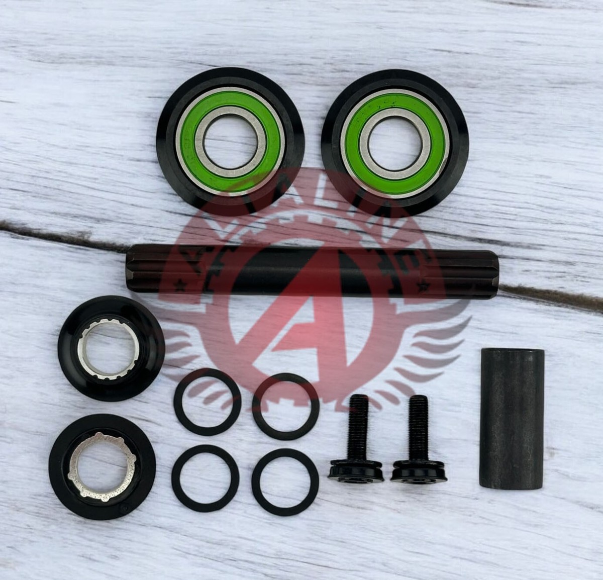 バランスボーレ BMX BIKE 19mm 8t Sealed Bottom Bracket W/Spindle Vintage Schwinn