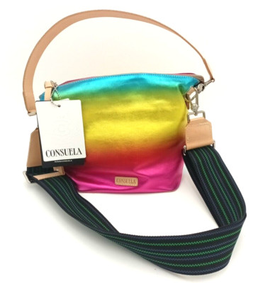 Consuela NWT Anita Wedge - Painted Leather Exterior - Retired
