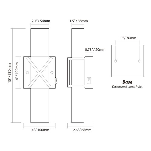 12V RV interior Decorative LED Wall Sconce Light Caravan Boat Hall Bedroom Lamp - 第 9/9 張圖片