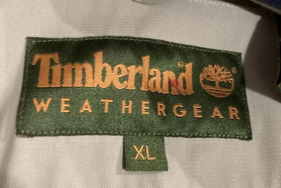 NWOT Timberland Weather gear Size XL Khaki Tan W /Blue Trim Suede Soft Material - Image 2 of 4
