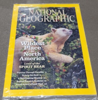 National Geographic Magazine August 2011 New Sealed