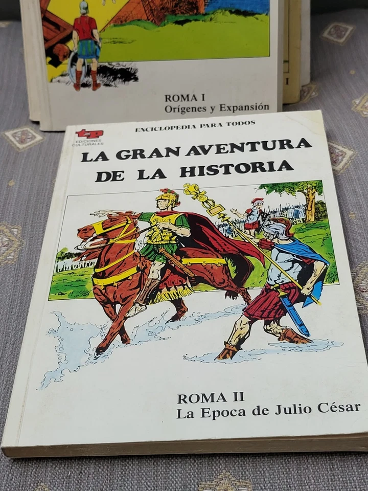 LOTE LIBROS HISTORIA TP LA GRAN AVENTURA DE LA HISTORIA ILUSTRADO 1979 - Imagen 4 de 4