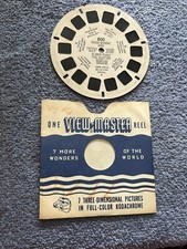 VIEW MASTER 3D REELS--BUGS BUNNY AND ELMER FLOOD THE HUNTER--ONE REEL--OPENED
