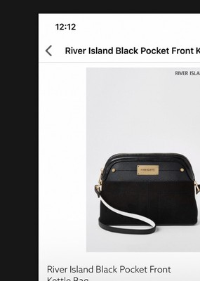 river island bolsas long strap
