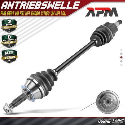 Antriebswelle Vorne Links ohne ABS-ring für VW UP! Load UP Seat Mii Skoda Citigo