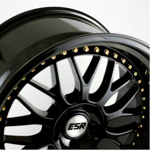 取引中 ESR 18インチ ホイール ESR SR01 Wheels 18x8.5 +30 5x114.3 Gloss Black 18