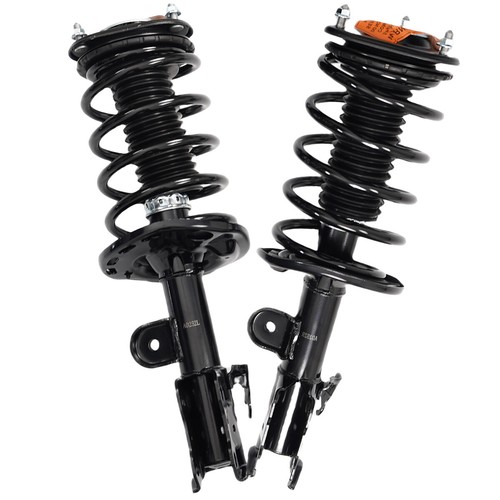Pair Complete Front Struts Shocks & Coil Springs For 2010-2015 Toyota Prius 1.8L