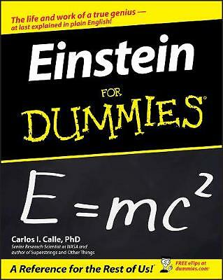 Einstein For Dummies by Carlos I. Calle (Paperback, 2005)