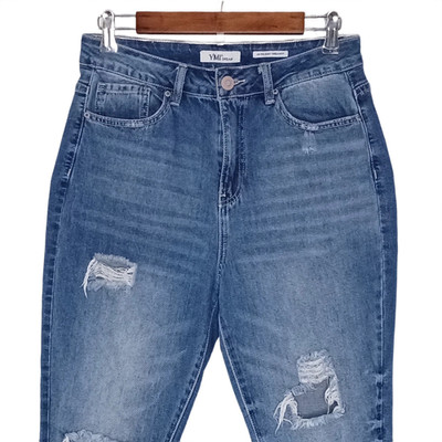 YMI Dream Fit womens high rise skinny jeans juniors 11 stretch distressed denim