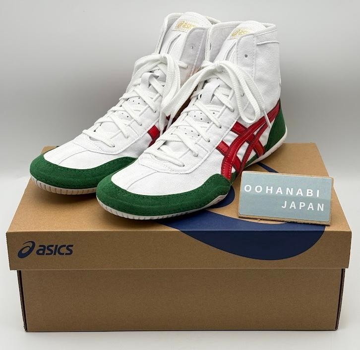 ASICS EX-EO Wrestling Boxing Shoes  1083A001  TWR900 New model White Green