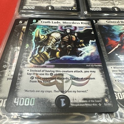 Duel Masters TCG - Crath Lade, Merciless King - DM07 - S3/S5 - English - NM