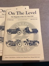 ON THE LEVEL THE MAGAZINE OF THE L.E.VELO CLUB mid nov 2021 number 568