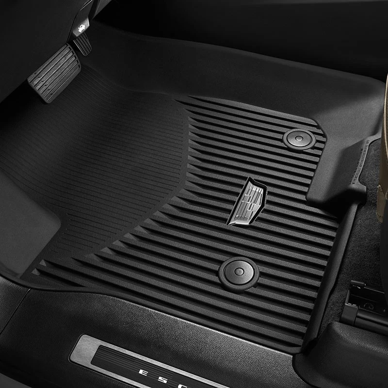 OEM 2021-2026 Cadillac Escalade/ESV Front All Weather Floor Mats Black 84700121 - Image 2 of 4