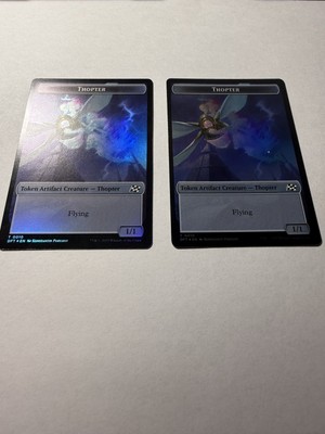 Thopter (9) / Cat (2) x2 Token Aetherdrift Foil