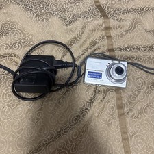 Olympus FE-190 6.0MP Digital Camera AF 3X Optical Zoom Silver Tested Works 