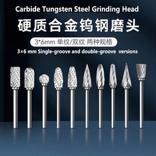 Broca de molienda de acero de carburo tungsteno lima giratoria fresadora broca para tallar madera