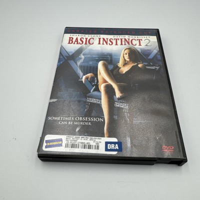 Basic Instinct 2 (DVD, 2006, Unrated Extended Cut) Sharon Stone David Morrissey