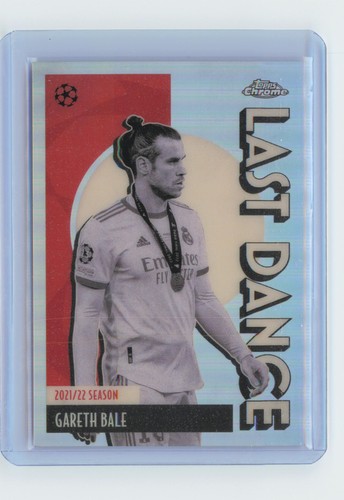 2025-26 Topps Chrome UEFA Club Gareth Bale Last Dance #LD-3 Real Madrid