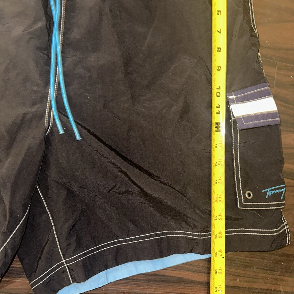 TOMMY HILFIGER Bañador Hombre Logo XXL Bandera Americana Estrellas Tiras ASEQUIBLE Foto 2 de 4