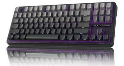 AULA F87 Pro Wireless Mechanical Keyboard Tri-Mode Hot Swappable (F87 Pro-Black)