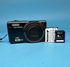 Olympus D-720 14.0MP Digital Camera With SD Card, Black - Tested *read*
