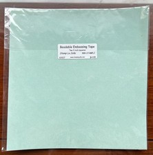 2 Stamp La Jolla Beadable Embossing Tape - 9" Squares