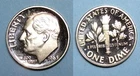 1963 GEM PROOF CAMEO SILVER DIME #581-86