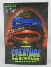 NECA TMNT Ninja Turtle x Monsters Leonardo Creature from the Black Lagoon A070