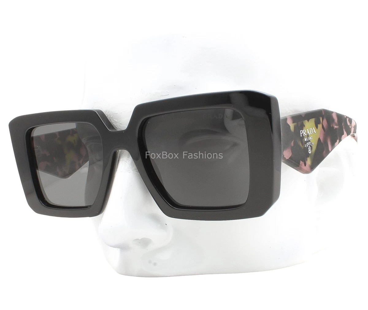 PRADA Black Square Sunglasses for Women for sale | eBay