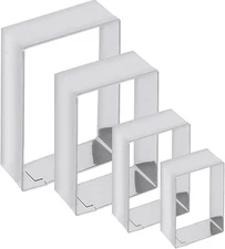 Rectangle cookie cutter ANCKNE Stainless Steel