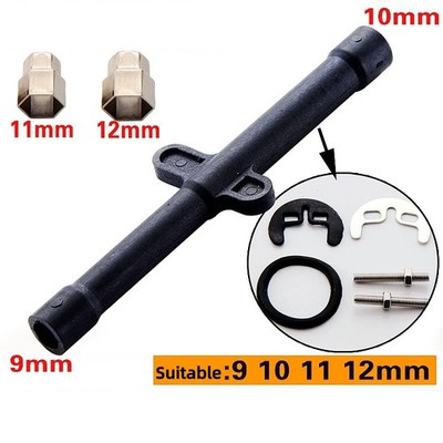 Multifunctional Plumbing Key 9 10 11 0.47 in Tap Wrench for Sink Faucet