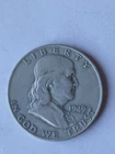FRANKLIN HALF DOLLAR, 1949D, FINE