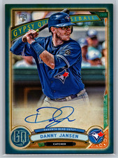 Danny Jansen 2019 Topps Gypsy Queen Indigo Rookie Auto /150 GQA-DJ Blue Jays