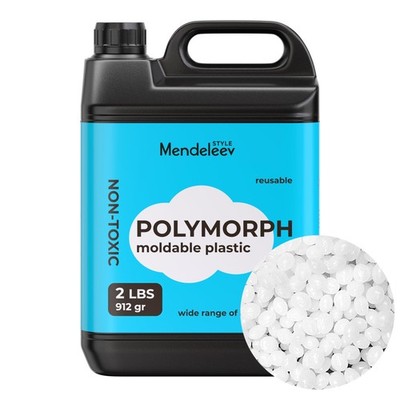 Polymorph Moldable Plastic Beads 2lbs Melting Pellets
