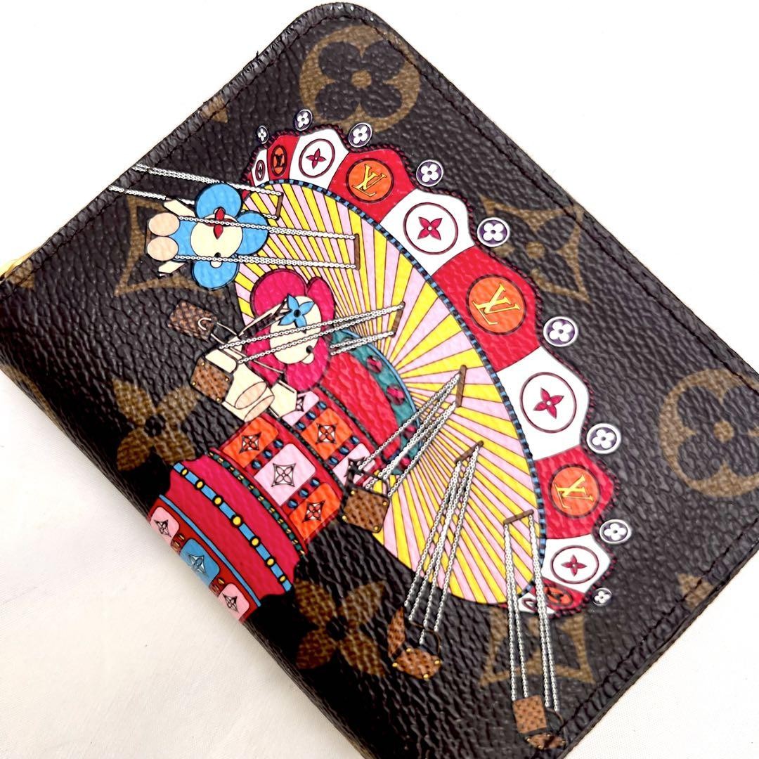 LOUIS VUITTON ダミエ　ヴェルニ　ケース Japan Limited Louis Vuitton Vivienne Zippy Coin Purse Takashi